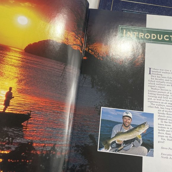 North American Fishing Club Lot 2 Walleye, Fish Anywhere Anytime Books Vintage - Picture 11 of 11